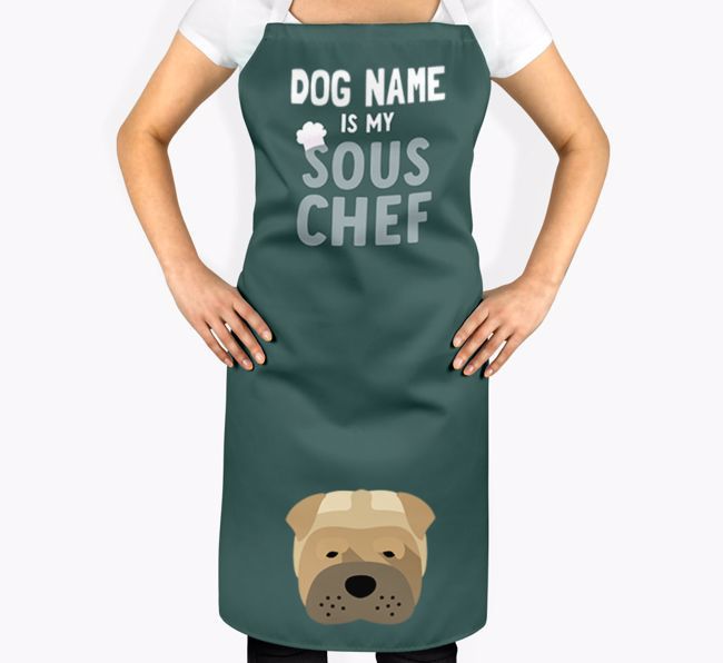 My Sous Chef: Personalized {breedFullName} Apron